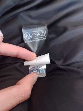 Campera "The North Face" Negra