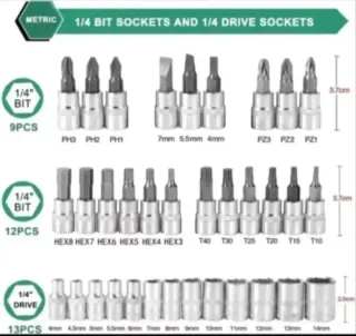 Maletín Caja Herramientas 46 Piezas