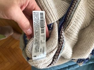 Jersey Oysho beige multicolor