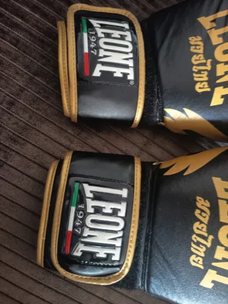 Guantes Boxeo Leone Muay Thai Originales