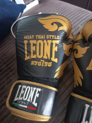 Guantes Boxeo Leone Muay Thai Originales