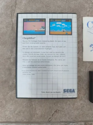 Choplifter - Sega Master System