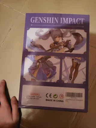 Statuetta Keqing Genshin Impact con scatola