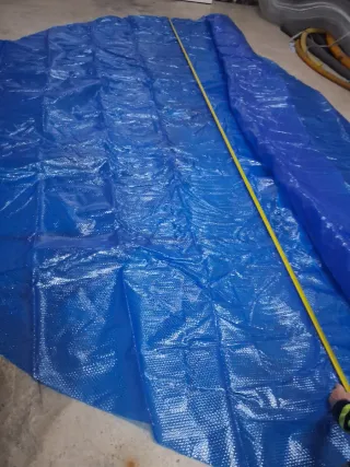 Cubierta Térmica Solar Piscina CoolWater Azul