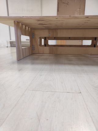 Cama Plegable Madera Furgoneta