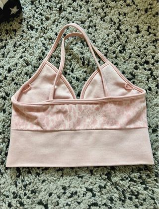 Sujetador deportivo Prozis rosa estampado