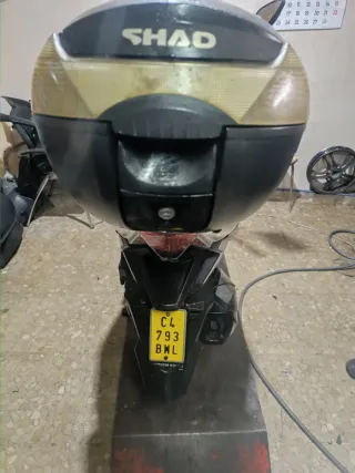 Moto con ITV al día ideal para ir a trabajar