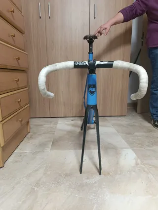 Cuadro Bici Pista Polandbike Azul