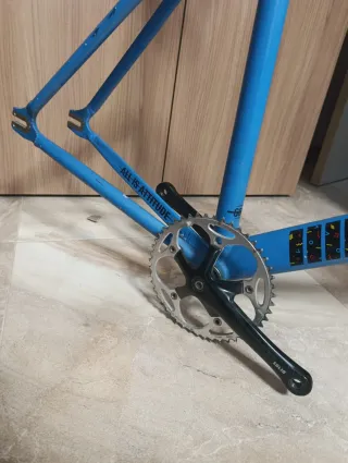 Cuadro Bici Pista Polandbike Azul