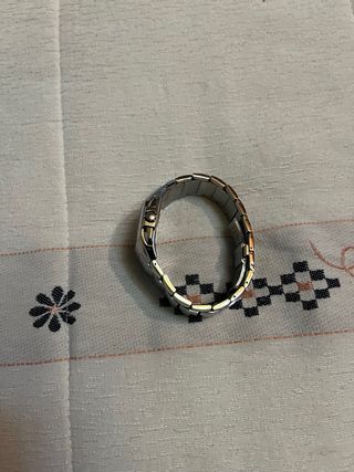 Reloj Lotus Cronógrafo Rojo y Plateado