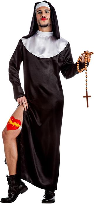 Disfraz Monja Hombre Talla XL