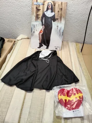 Disfraz Monja Hombre Talla XL