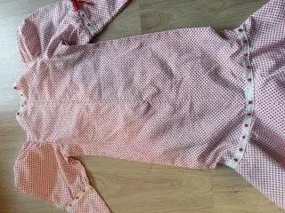 Disfraz Chulapa Rojo y Blanco talla 3 años