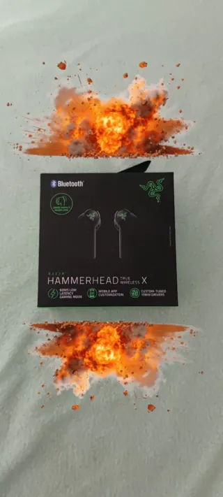 Razer Hammerhead True Wireless X Negros