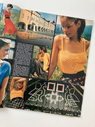 Revista Modische Maschen Verano 1980 (RDA)