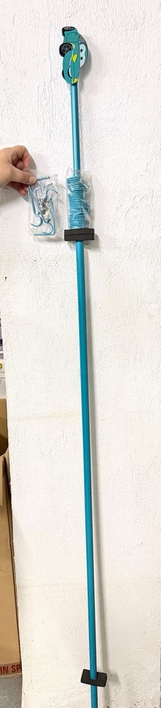 Barra Cortina Cars Azul verdoso