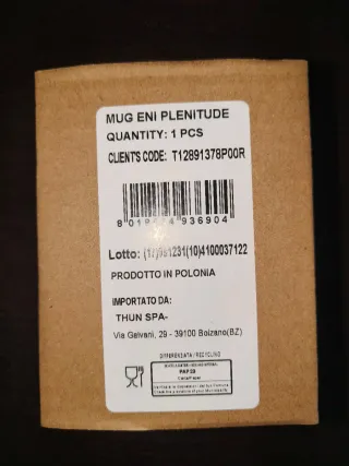 Tazza Thun caffè al volo