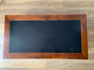 Mesa baja madera maciza salón espectacular