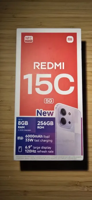 Xiaomi Redmi 15C 5G 8GB RAM 256GB ROM