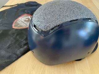 Casco Hípica Tattini Azul con Accesorios