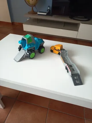 Camión y tráiler para Hot Wheels