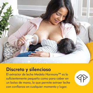Medela Harmony extractor de leche manual, diseño s