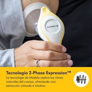 Medela Harmony extractor de leche manual, diseño s