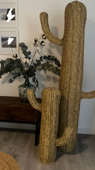 Pack 2 Cactus esparto Decoración