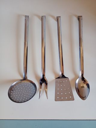 Set Utensili Cucina Acciaio Inox