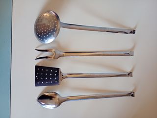 Set Utensili Cucina Acciaio Inox