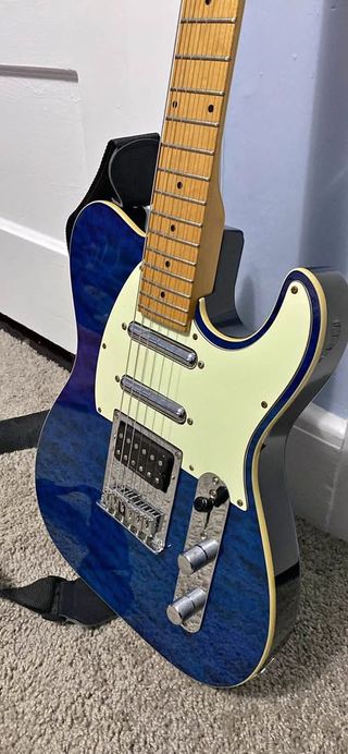 Chitarra Greg Bennett Design Telecaster Blu