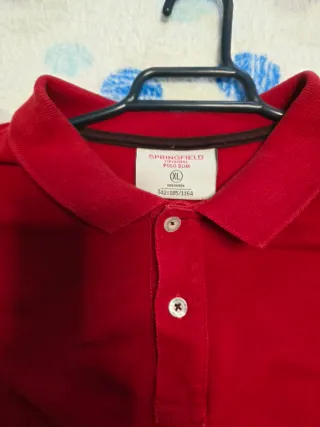 Polo Springfield Rojo Talla XL
