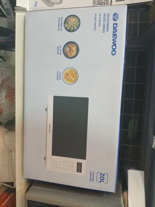 Microondas Daewoo 20L Blanco