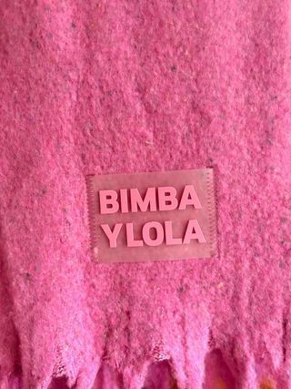 Bufanda Bimba y Lola rosa