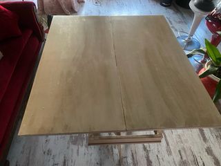 Mesa extensible de madera