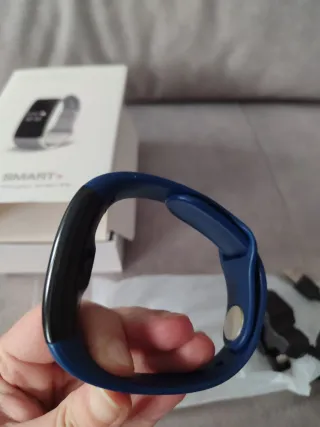Smartwatch Podómetro Negro/Azul