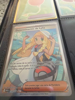 Carta Pokémon Determinación de Lylia 169/132