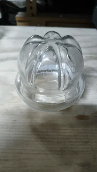 3 Coppe Paralume Vetro Trasparente