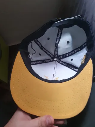 Gorra New Era LA Negra y Dorada