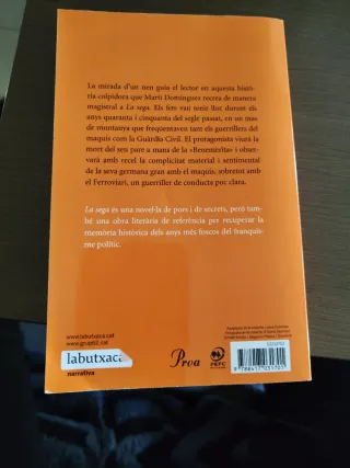 Libro La sega de Martí Domínguez