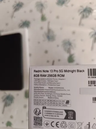 Redmi Note 13 Pro 5G Negro
