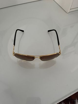 Gafas de sol Michael Kors doradas y marrones