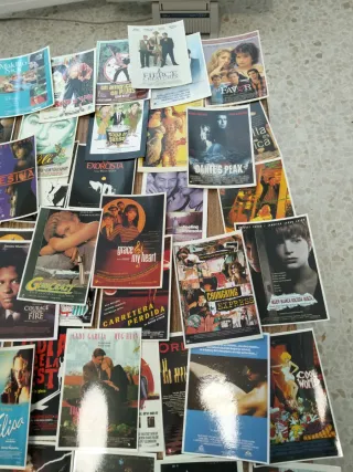 Lote 10 Postales Carátulas Películas