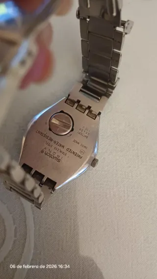 Reloj Swatch Plata