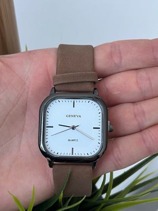 Orologio unisex marrone e bianco - Nuovo