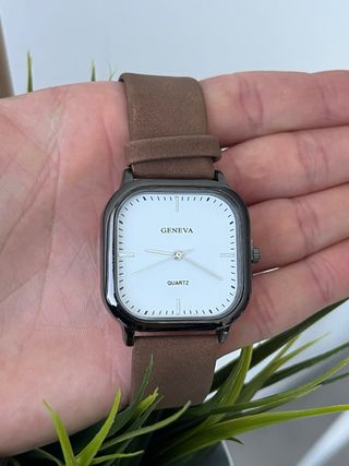 Orologio unisex marrone e bianco - Nuovo