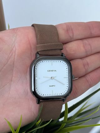 Orologio unisex marrone e bianco - Nuovo