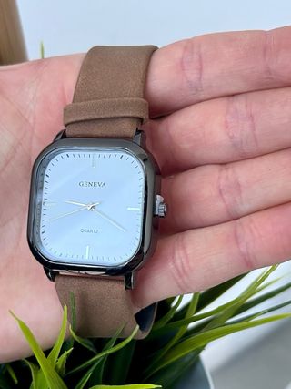 Orologio unisex marrone e bianco - Nuovo