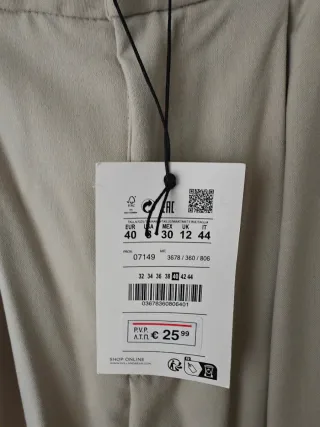 Pantalones Pull&Bear beige