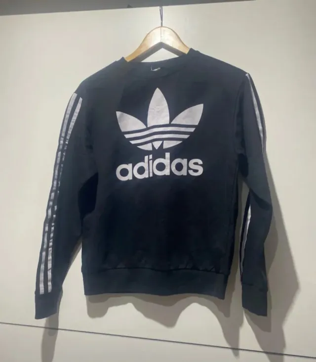 Sudadera Adidas Mujer Talla L Negra